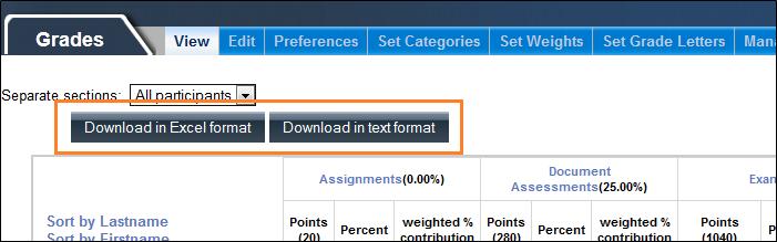 Download Grades If you are teaching more than one course, select a course from the course navigation pane on the left side of the page. SNAP displays the links specific to that course. 1.
