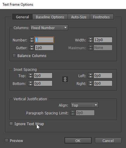 Using placeholders for text The Type Tool in InDesign creates textboxes of any dimension.