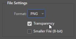 PNG The Portable Network Graphic file type has the same color range as JPG, but does not compress the images.