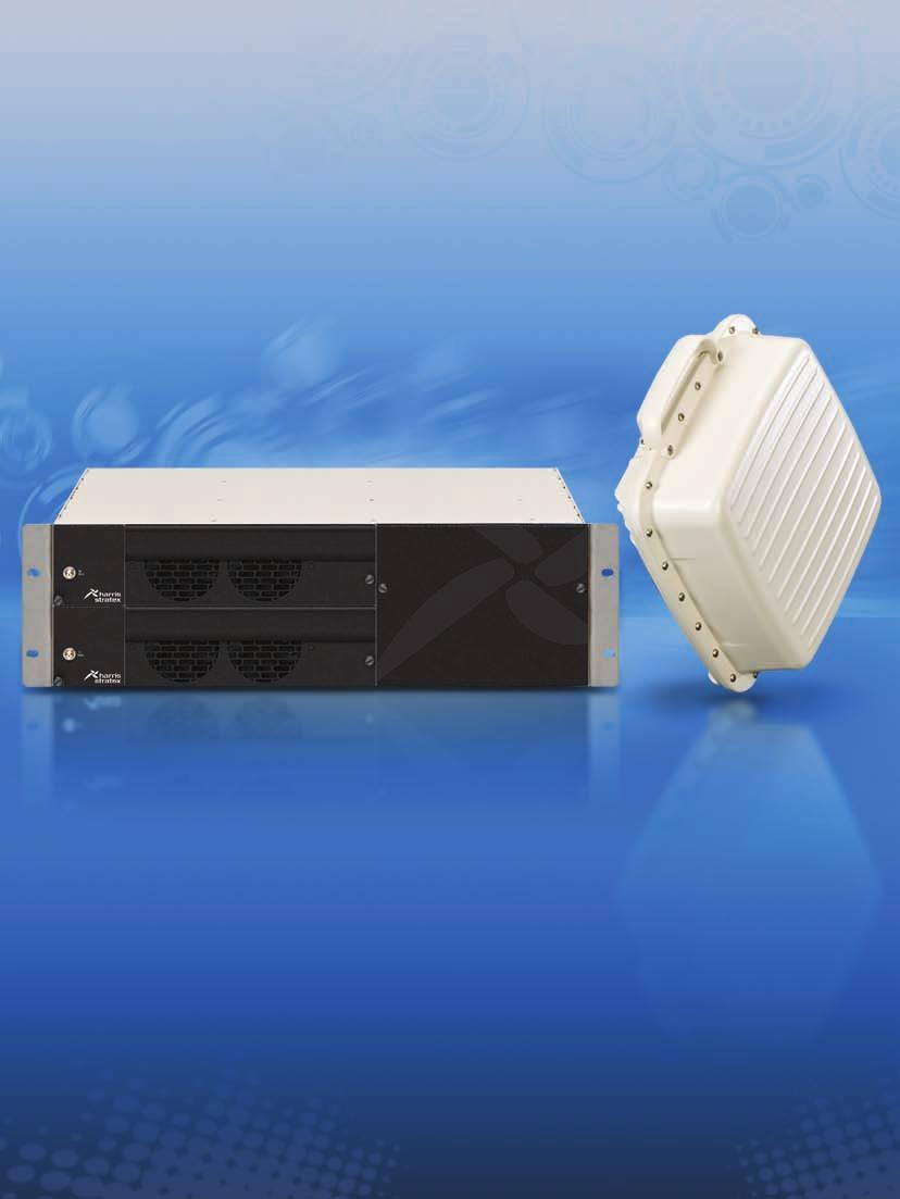 Flexible RF Options Eclipse Packet Node offers the choice of flexible configuration radio frequency (RF) options, providing the choice of either indoor or outdoor mounted RF units.