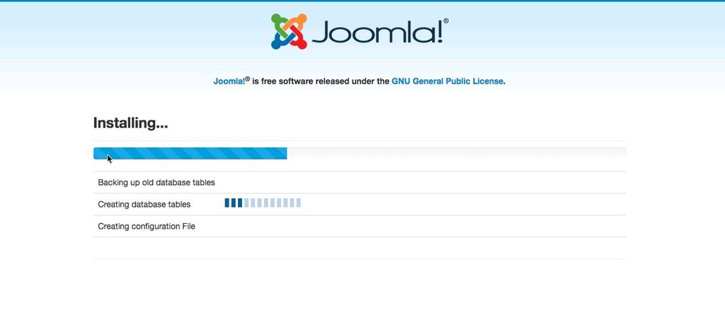 Step 4: Enter your database configuration information On this page, please enter the correct database info that you created for this Joomla.