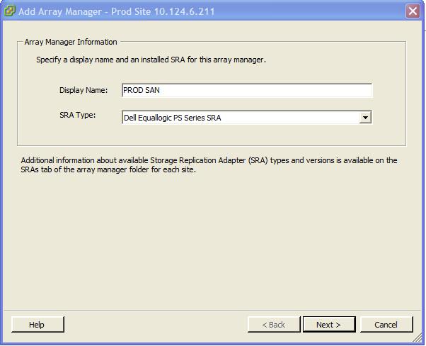 6. Fill in the local Group IP Address or Hostname and the Group Manager credentials as well as