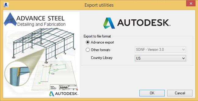 Starting a project in Revit and exporting members from it requires installation of the extension for Advance Steel installed in Revit.