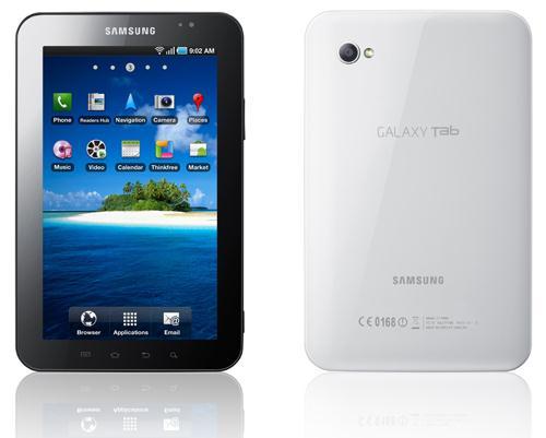 Samsung s Galaxy Tab (2010) ARM-based Samsung Exynos 3110 (1 GHz Cortex-A8 512MB RAM) PowerVR SGX540 7-inch 1024x600 Super TFT Front/back