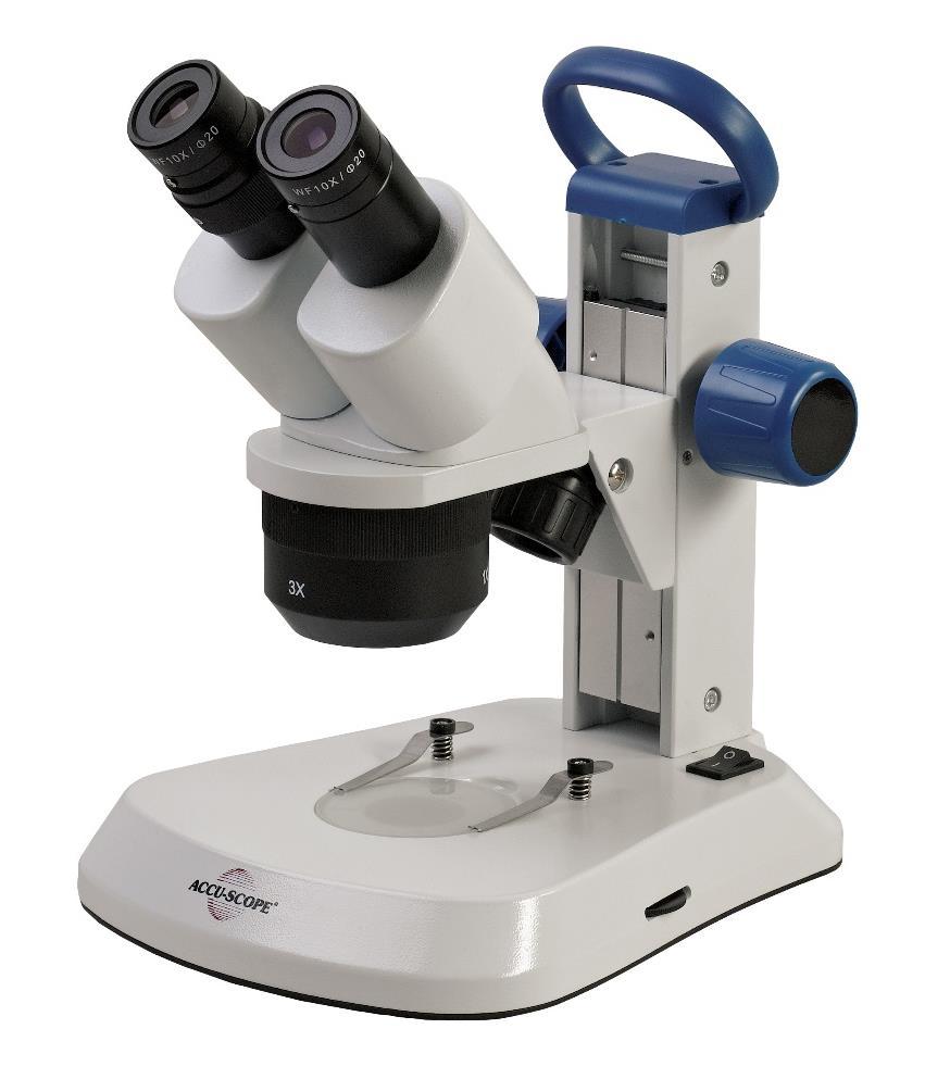 INTRODUCTION Congratulations on the purchase of your new ACCU-SCOPE stereo microscope. ACCU-SCOPE microscopes are engineered and manufactured to the highest quality standards.