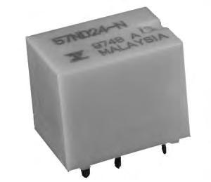 8mm RoHS compliant Please see page 6 for more information PARTNUMBER INFORMATION FBR57 N D24 - W1 - ** [Example] (a) (b) (c) (d) (e) (a) Relay type FBR57 : FBR57 Series (b) Enclosure N : Plastic