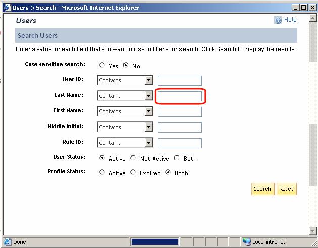 Search for Manager/Supervisor Figure 9. Search icon 5.