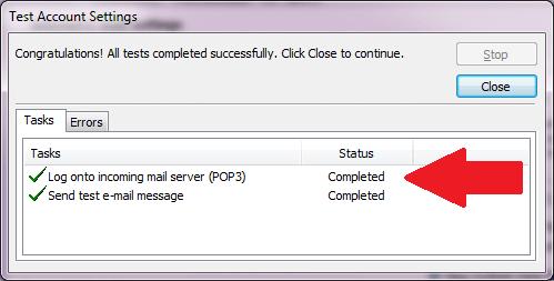 Congratulations! This time, the error message should be gone and your Yahoo Mail must be working perfectly.