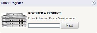 Registering the SMA 8200v After downloading the SMA 8200v license file from MySonicWall and importing it to the SMA 8200v in AMC, you are ready to register the SMA 8200v To register your appliance: 1