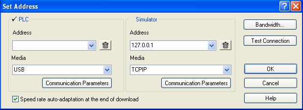 Modbus-TCP Diagnostics 15 (28) In the menu PLC select Set Address.