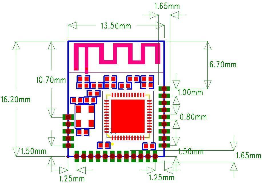 9. PCB Footprint and Dimensions Figure 5:
