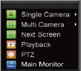 3 Using an Aux Monitor Certain features in the Live Preview are also available when using the Aux monitor.
