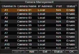 7.1.5 Detecting Video Tampering Video tampering (i.e. moving camera to a different position) can also be detected and set to trigger an action on your DVR. To setup video tempering detection: 1.