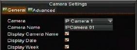 10.2 Configuring OSD Settings On Screen Display (OSD) settings can be configured in the Camera Management menu.