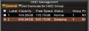 11. HDD Management 11.1 Initialising HDDs A newly installed hard disk drive (HDD) must be first initialised before it can be used with your DVR. Initialising the HDD will erase all data on it.