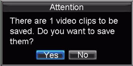 To export video clips during Playback: Using the Mouse: 1. Enter into the Playback interface (See Playing Back a Recording). 2.