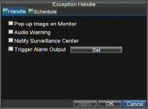 Figure 14. Tampering Area Setup 7. Set detection sensitivity. The higher the value set, the higher the sensitivity. 8. Click OK to return to the Camera Settings/Management menu. 9.