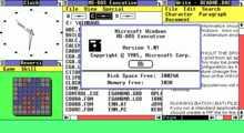 Early versions Windows 1.0, Windows 2.0, and Windows 2.1x Windows 1.