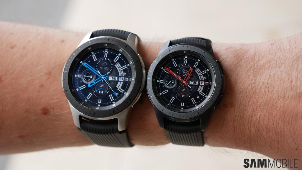 But the sizes are not the only thing the Galaxy Watch has going for it, as we discovered in our hands-on experience.