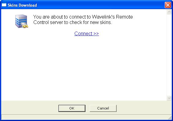 Chapter 7: Managing Device Skins 53 The Skins Download dialog box appears.
