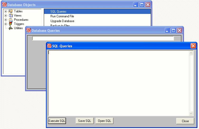 27 Look at Database Triggers From the database objects window, select "Triggers" in the left pane. This places a list of all defined triggers in the right pane.