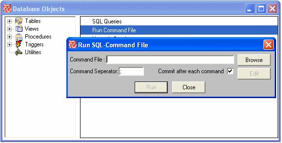 28 CHAPTER 5 Managing the Safran Planner SQL Database will execute your query immediately. From this window you may also save your SQL statements to file for later reusage.