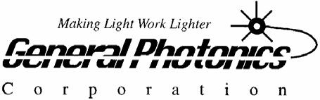 POL-001 Fiber-Optic In-Line Polarizer Operation Manual Feb. 18, 2002 General Photonics Corp.