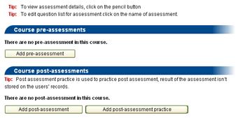 4. Once you have located your course, click the Assessments icon, which looks like a checkbox with an active check. 5. On the following screen you will be presented with the National Visibility Tree.