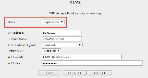 3.2.3. 4-Port models On 4-port models, each of the ports can be used as a separate Access Point (AP), provided that the Device interface is in