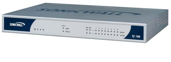 SonicWALL TZ 190 New to create an