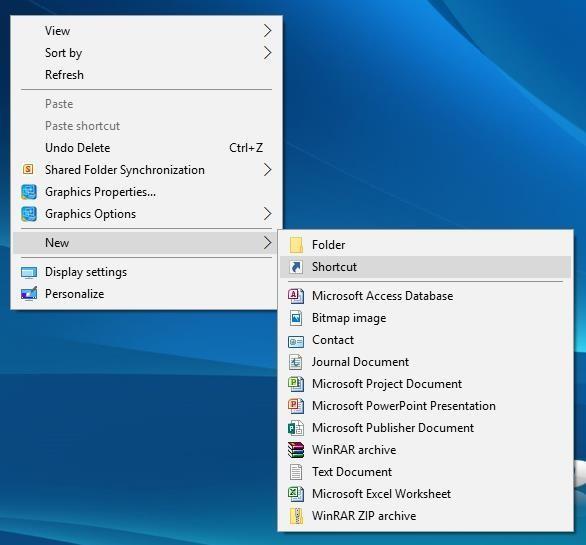 WINDOWS 10 SHORTCUTS Windows 10 In Windows 10, a shortcut is simply an icon that directs you to an item (a document, application, or picture) that is located somewhere else in your computer.