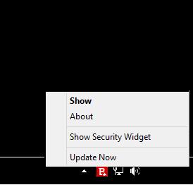 3. Select the option Show icons and notifications for the Bitdefender agent icon. In Windows 10: 1. Right-click the taskbar and select Properties. 2. Click Customize in the Taskbar window. 3.