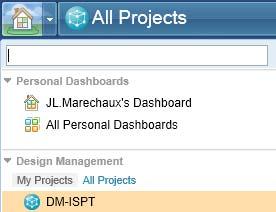 1.1.2 Create a configuration space for the DM-ISPT project Objectives of this section: You created the project area to host your project.