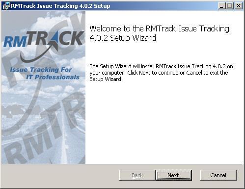 Upgrade RMTrack Releases Periodically RMTrack will release a new version of the application. Versions are numbered with a 3-point numbering system.