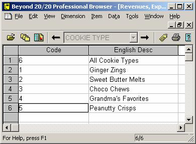 To name and save a table 1. From the File menu, choose Save As. The Save As dialog box appears. 2. In File name, enter the name of the table. If necessary, select a different drive or directory. 3.