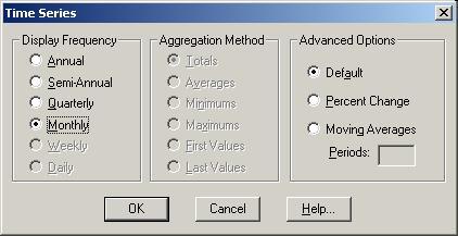 To select a single heading Click on the row or column item heading you want to use. The item heading, all its associated data, and the corresponding dimension tile are highlighted.