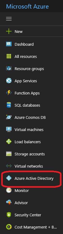 Add and Configure Vision Applications in Your Windows Azure Active Directory Browse to the Azure home page (https://azure.microsoft.com) and click Portal to log in.