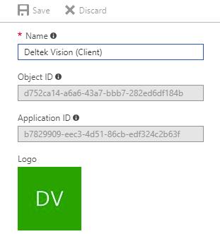 9. Note the value in the Application ID field of the Properties blade. In the classic Azure AD portal, this value was labeled Client ID.