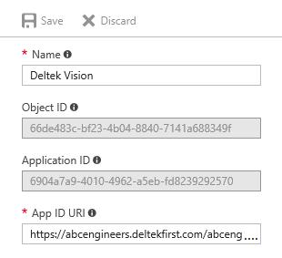 9. In the API ACCESS section of the Settings blade, click Keys to open the Keys blade to create a key. 10.