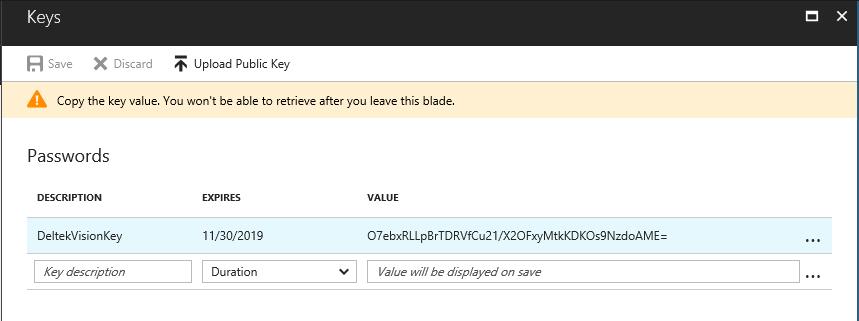 You will need to enter this value when you enter settings on the Azure Active Directory tab in Vision Configuration» General» System Settings.