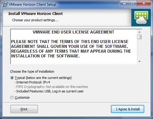 7. You will need to accept the license agreement to continue. Click I Agree & Install.