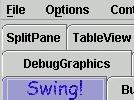Separator JProgressBar JRadioButtonMenuItem JSeparator JSplitPane JTabbedPane JTable JTextPane JToggleButton JToolBar JToolTip JTree ToolTipManager UIManager Table 6.1.5: GUI-related javax.