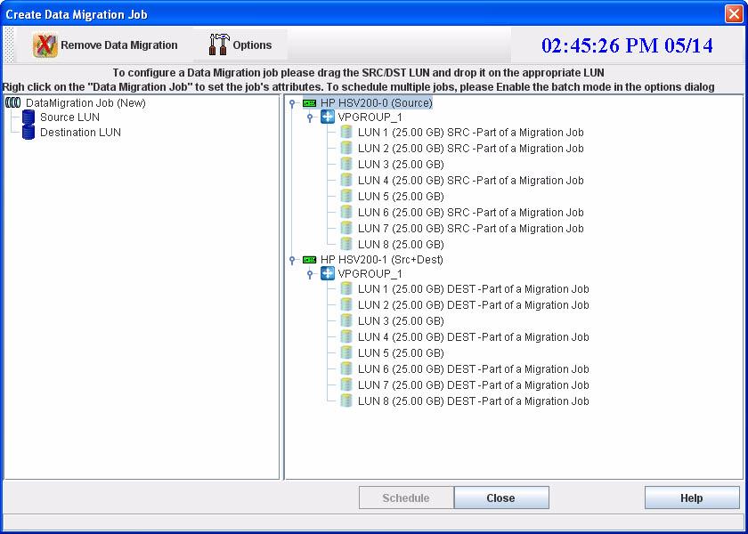 5 Performing Data Migration Using the Data Migration Wizard 3.