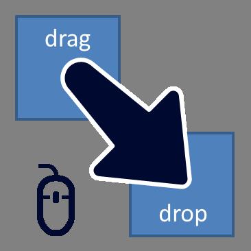 Personal Edition Drag and Drop Drag and Drop Environment to create Web and