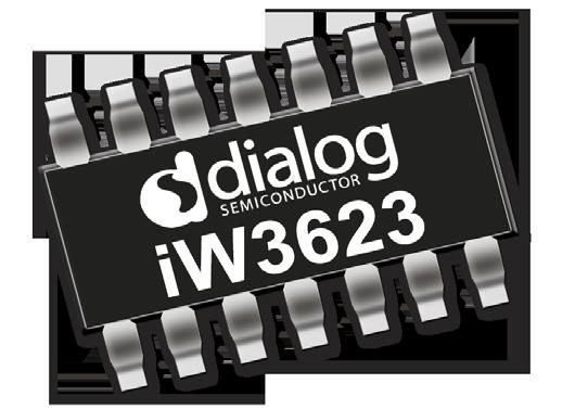1 Description The iw3623 is a high-performance AC/DC off-line power supply controller for LED luminaires. The iw3623 combines power factor correction and LED current regulation into one controller.