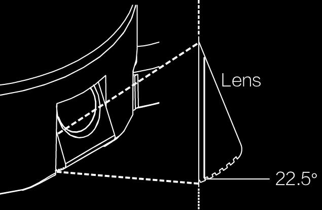 There are several ink lines on the side of the Camera corresponding to different pitch angles. Push the Camera to the needed angle, just exposing the corresponding ink line.