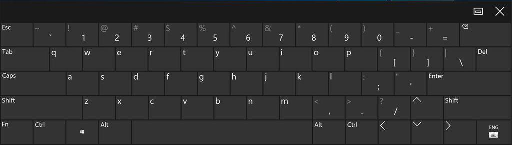 Note If you cannot select the standard keyboard, you must enable it: 1 Open Settings Devices Typing.