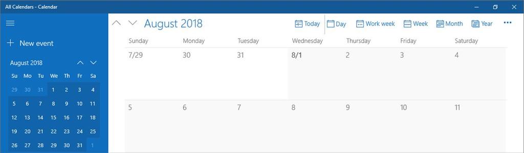 View upcoming events You can change your view to show events by: Day Work week Week Month 10" FLEX Windows Tablet with Detachable Keyboard Work with photos and video Learn how to take pictures and