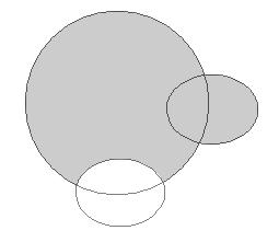 Note: If the path of the previous shape is visible then the new shape will have the same fill as the previous shape.