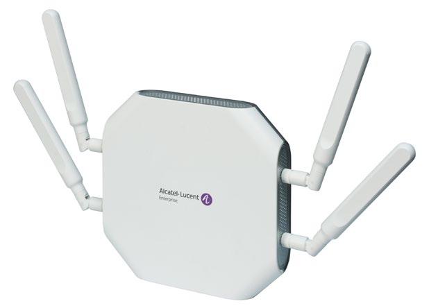 3af Power over Ethernet (PoE) Outstanding performance with simplified deployment Alcatel-Lucent OmniAccess Stellar AP1101 is an entry level, high performance gigabit access point, ideal for small and